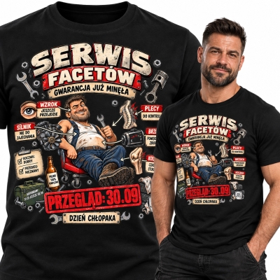 KOSZULKA DZIEŃ CHŁOPAKA SERWIS FACETÓW